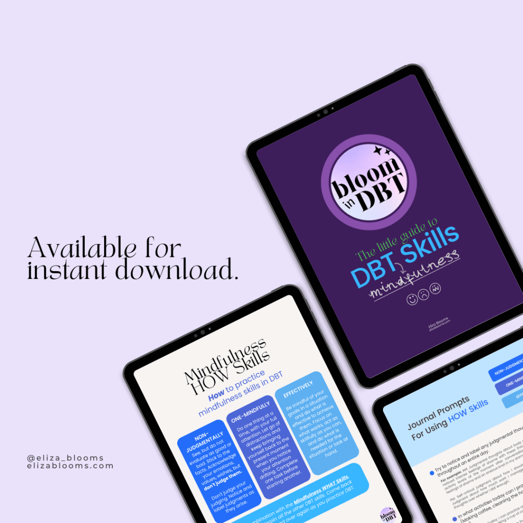 A Brief Guide to DBT (Dialectical Behaviour Therapy) – Eliza Blooms